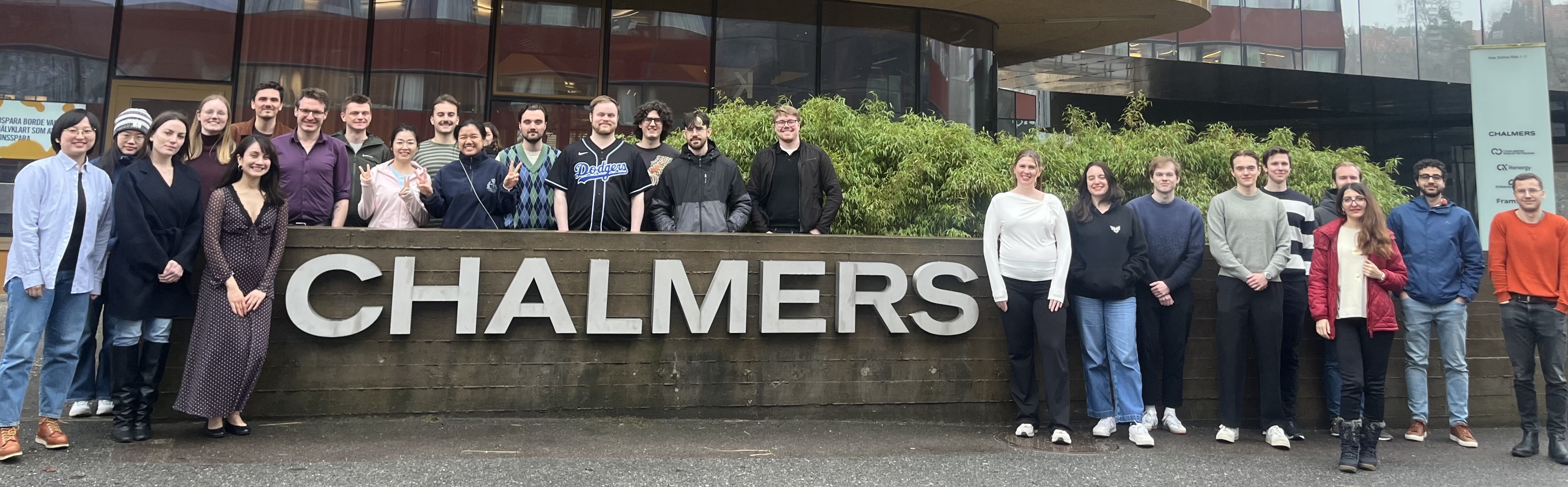 Group photo taken at our team workshop on March 24th, 2026.